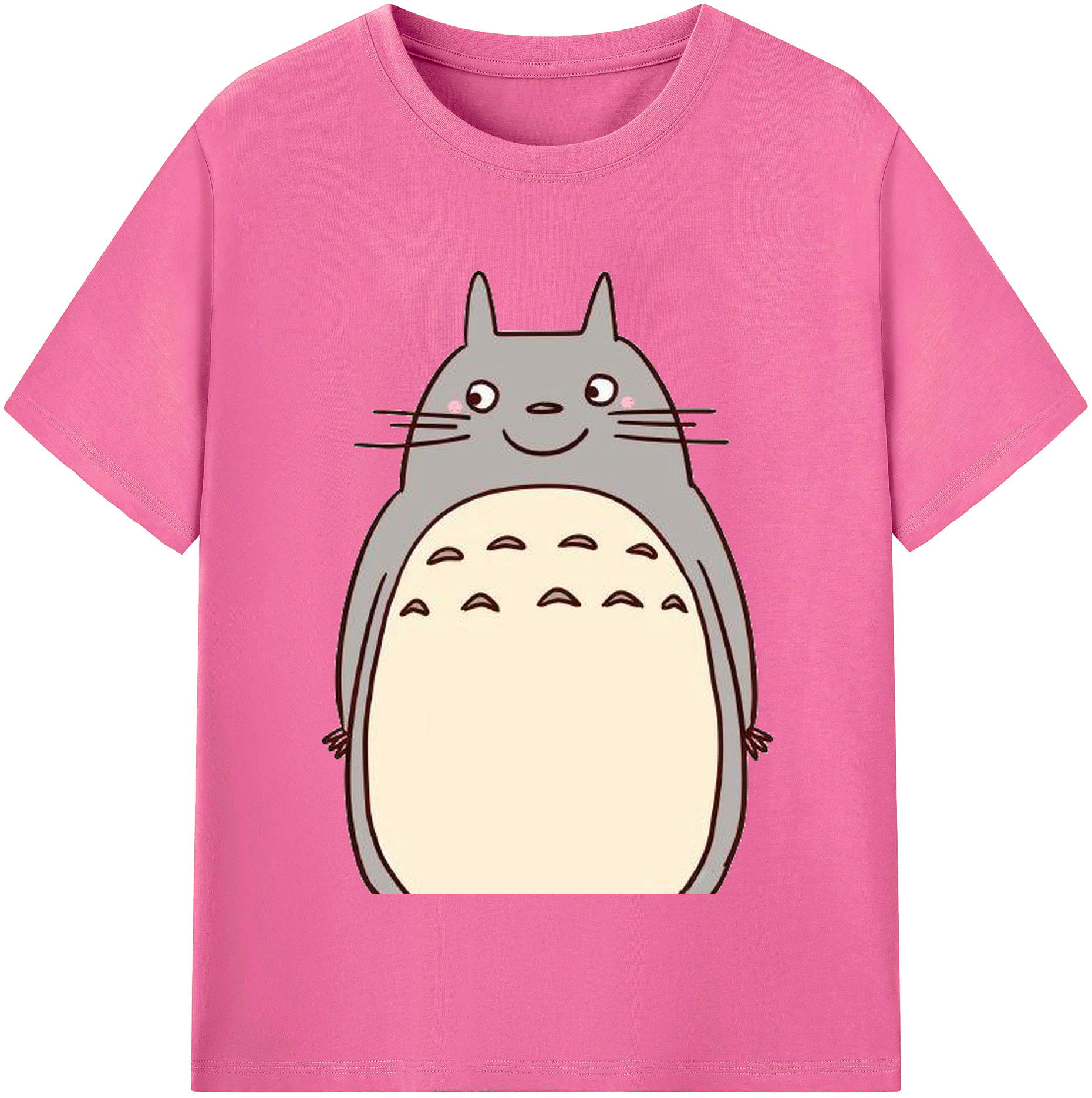 （画像用） となりのトトロ 草壁メイ 草壁サツキ My Neighbor Totoro Satsuki Kusakabe Mei Kusakabe レディースカジュアルプリントTシャツ（綿100％）